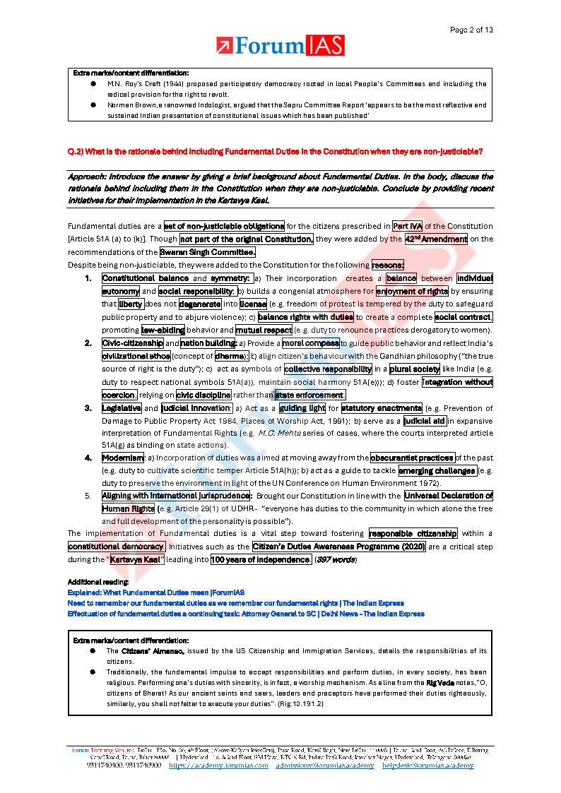 FORUM IAS MAINS MGP 1 TO 10 HALF LENGHT TEST ENGLISH MEDIUM 2027_Page6