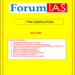 Forum IAS 7PM Monthly Compilation May 2026 Printed Notes English Medium