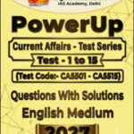 Vajiram and Ravi Prelims PowerUp Current Affairs Test Series 2027 English Medium