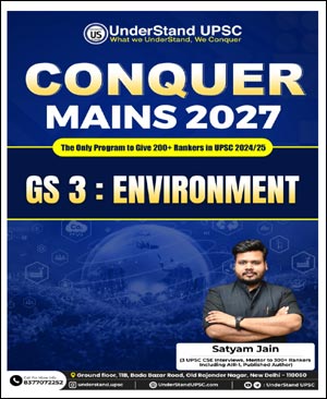 Understand UPSC CONQUER MAINS GS 3 Environment 2027 Printed Notes (E)