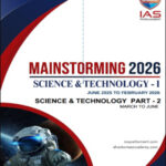 Shankar Ias Mainstorming Science & Technology Part I+II (June 25 to June 2026) Ias Parliament English Medium 2026