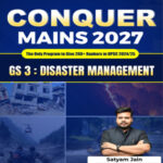 Understand UPSC CONQUER MAINS 2027 | GS Paper 3 Disaster Management | UPSC Mains Printed Notes (E)