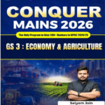 Understand UPSC CONQUER MAINS GS 3 Economy & Agriculture 2026 Printed Notes (E) By Satyam Jain