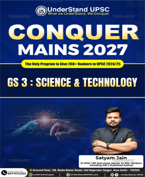 Understand UPSC CONQUER MAINS 2027 | GS Paper 3 Science & Technology | UPSC Mains Printed Notes (E)