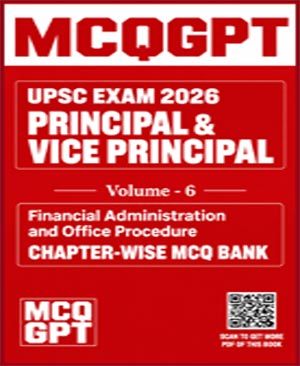 UPSC Principal & Vice Principal Exam 2026 MCQ Book
