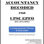 UPSC EPFO Accountancy Decoded Theory & MCQ Guide (ENG)