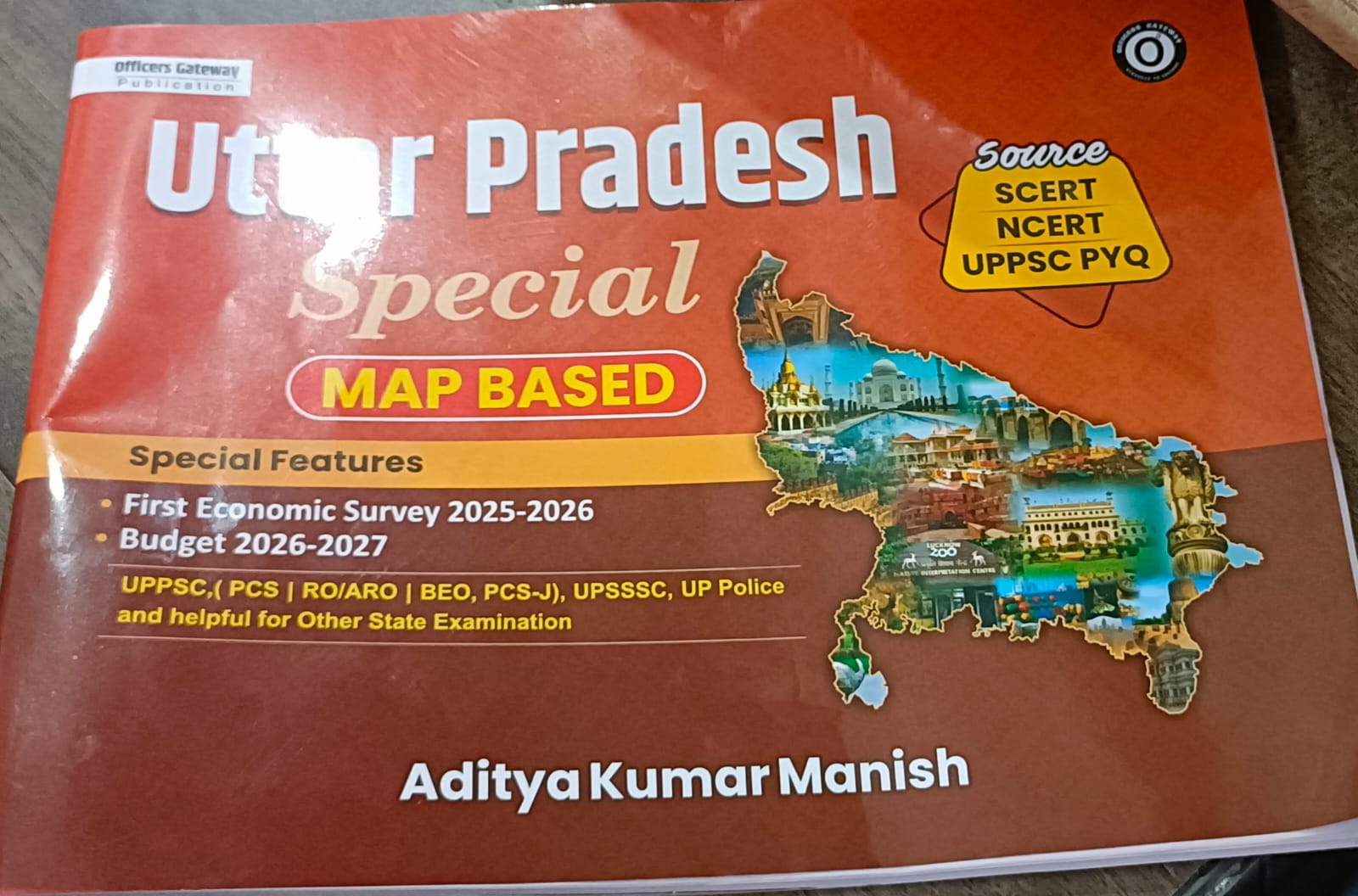 UPPSC Uttar Pradesh Special Book Maps By Aditya Kumar Manish
