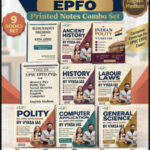 UPSC EPFO 9 Books Printed Notes Combo Set by Vyasa IAS 2026 (ENG)