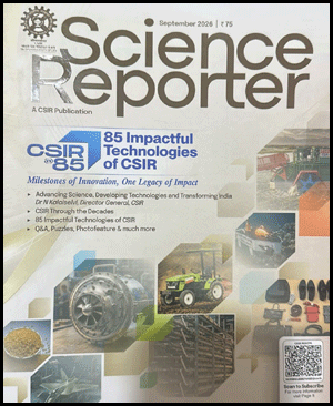 Science Reporter September 2026 English Medium