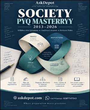 UPSC Society PYQ 2013–2026 | Society Mastery by AskDepot