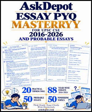 AskDepot Essay Masterryy for UPSC CSE 2016-2026 (ENG)