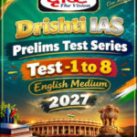 Drishti Ias General Studies UPSC Prelims Test Series 1 TO 08 English Medium 2027
