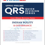 Forum Ias Indian Polity and Governance UPPSC Prelims QRS Quick Revision English
